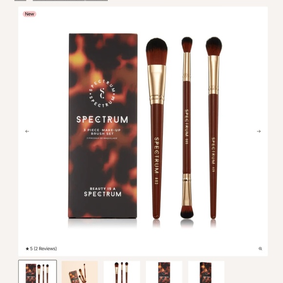 Spectrum 3 pc make-up brush set 💥 3 for $12 💥 - Picture 5 of 5